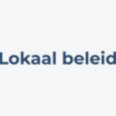 Lokaal beleid - ervaringsuitwisseling